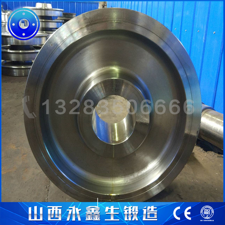 鍛造港機(jī)車(chē)輪鍛件