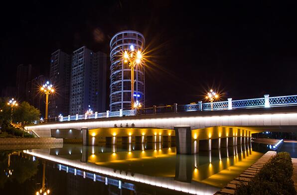 天橋照明亮化工程設計，點綴城市夜景燈光